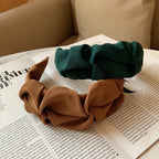 Freya Wide Headband for Women, Polyester and Plastic, 10 Colours, view 5