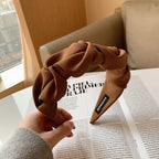 Freya Wide Headband for Women, Polyester and Plastic, 10 Colours, view 6