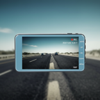 Front and Rear 1080p Dash Cam with Night Vision and 170° Lens, view 2