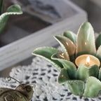 Frostwood Candle Holder