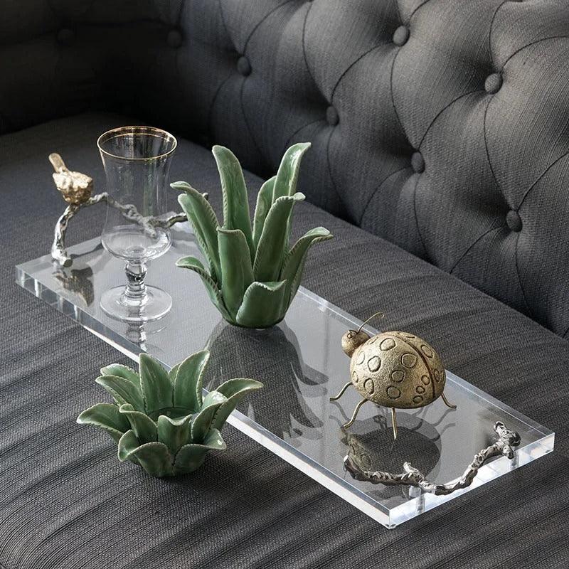 Frostwood Candle Holder