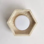 Fryforra Travertine Ceiling Lamp
