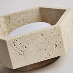 Fryforra Travertine Ceiling Lamp