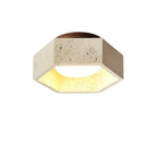 Fryforra Travertine Ceiling Lamp