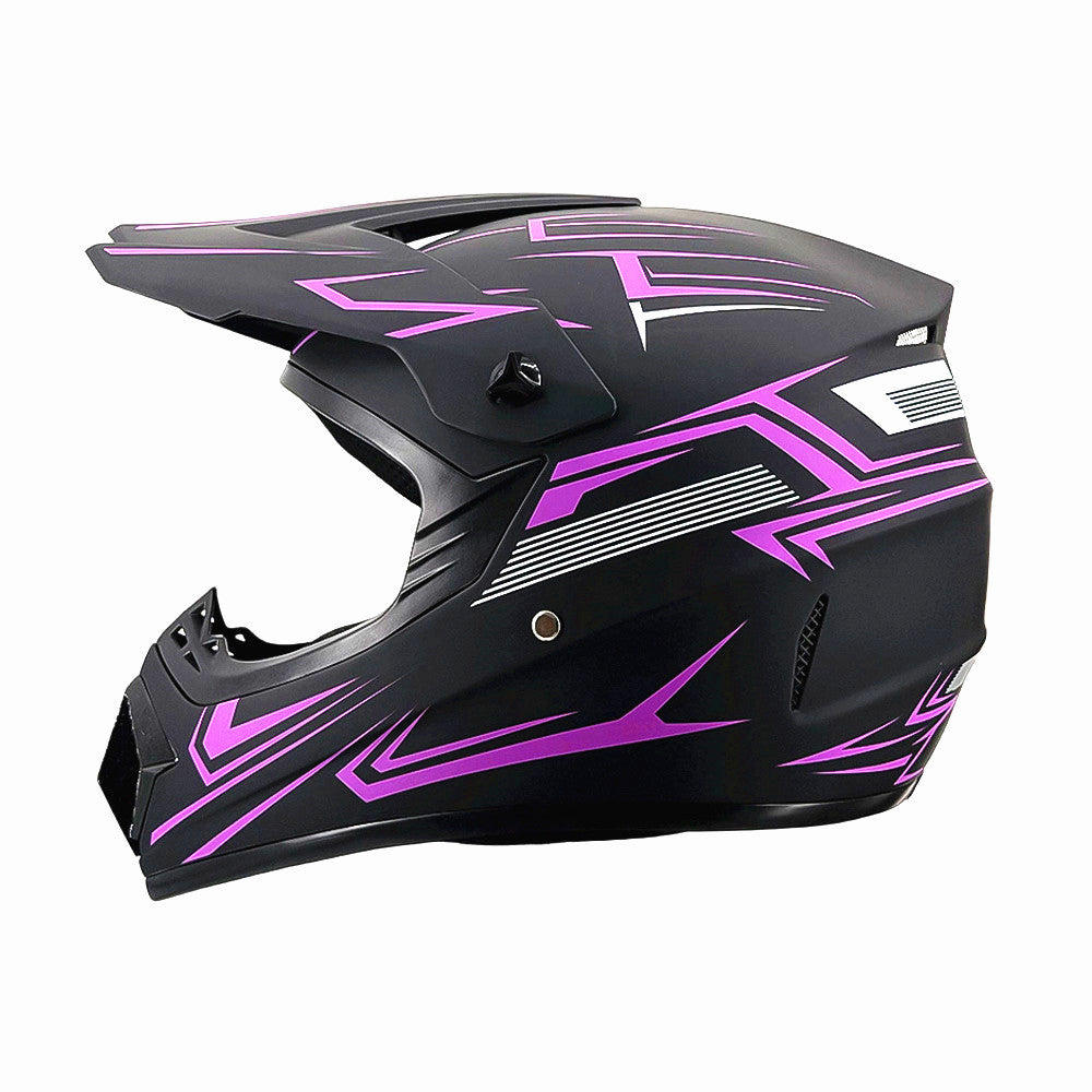 Full-Face Motocross Helmet with Extended Visor and Reinforced Chin Guard, view 14