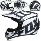 Full-Face Motocross Helmet with Extended Visor and Reinforced Chin Guard, view 18