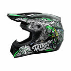 Full-Face Motocross Helmet with Extended Visor and Reinforced Chin Guard, view 21