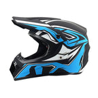 Full-Face Motocross Helmet with Extended Visor and Reinforced Chin Guard, view 40