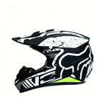 Full-Face Motocross Helmet with Extended Visor and Reinforced Chin Guard, view 46
