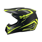 Full-Face Motocross Helmet with Extended Visor and Reinforced Chin Guard, view 52