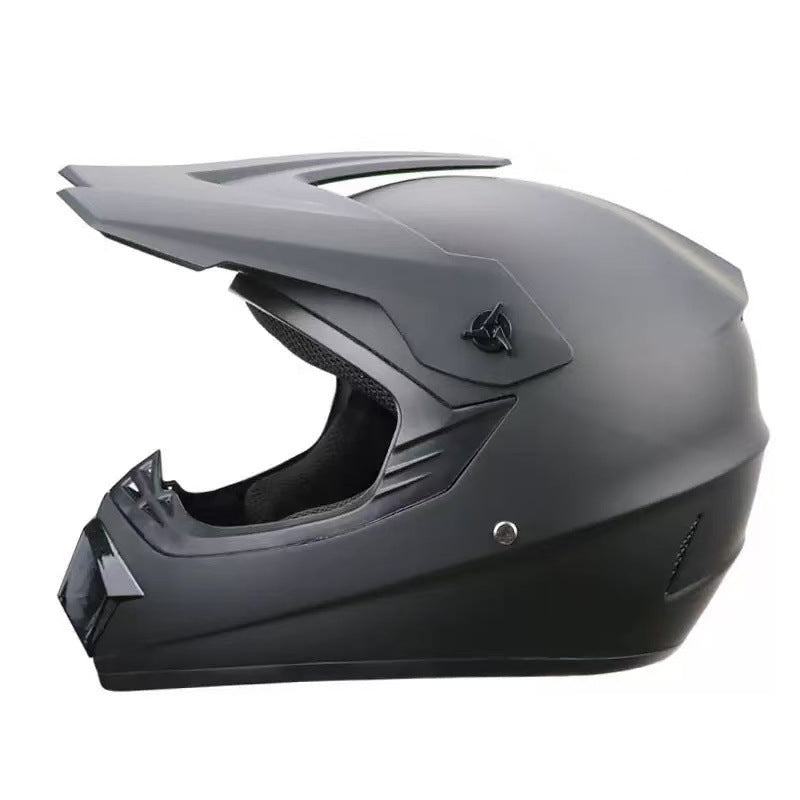 Full-Face Motocross Helmet with Extended Visor and Reinforced Chin Guard, view 53