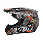 Full-Face Motocross Helmet with Extended Visor and Reinforced Chin Guard, view 57