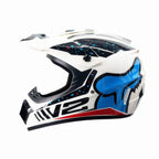Full-Face Motocross Helmet with Extended Visor and Reinforced Chin Guard, view 59