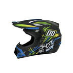 Full-Face Motocross Helmet with Extended Visor and Reinforced Chin Guard, view 62