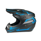 Full-Face Motocross Helmet with Extended Visor and Reinforced Chin Guard, view 64