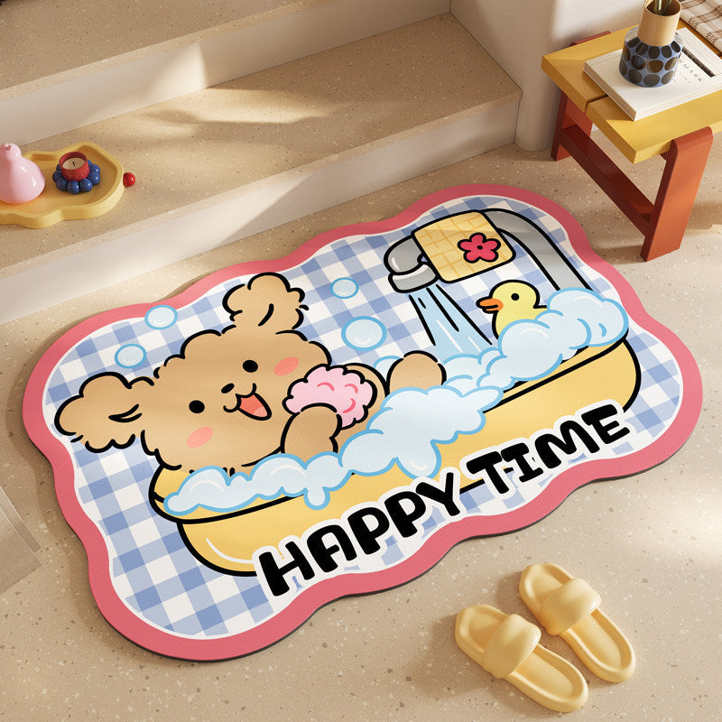 Fun Animal-Themed Bath Mat | High & Bury