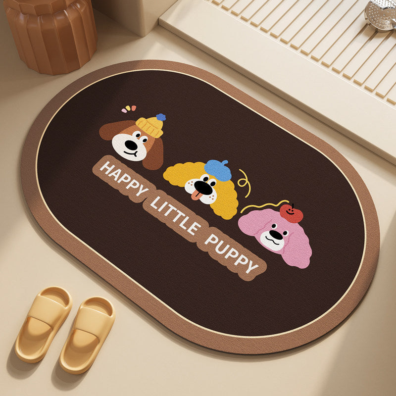 Fun Animal-Themed Bath Mat | High & Bury