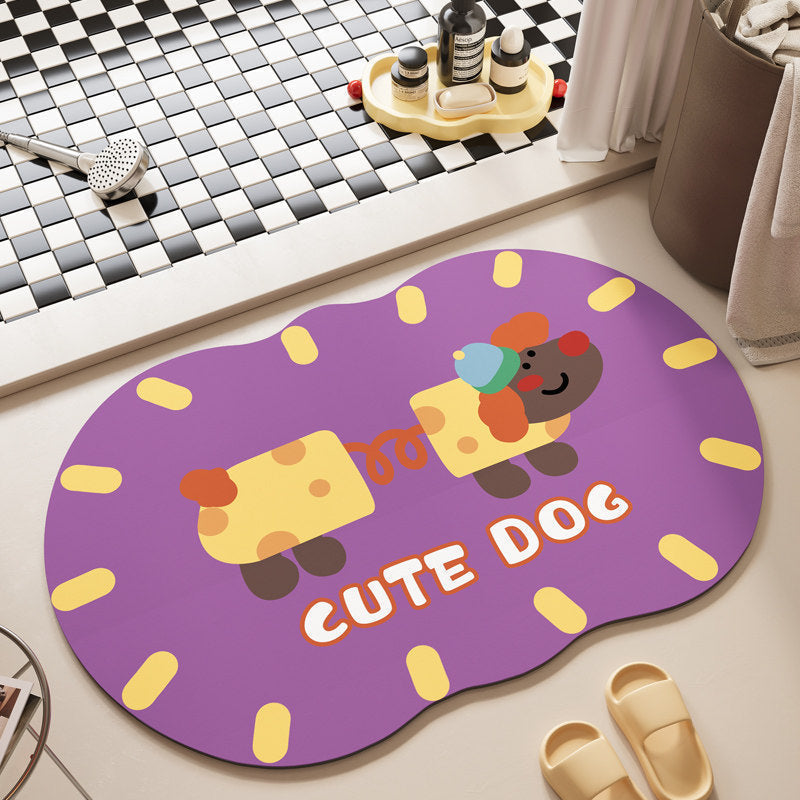 Fun Animal-Themed Bath Mat | High & Bury