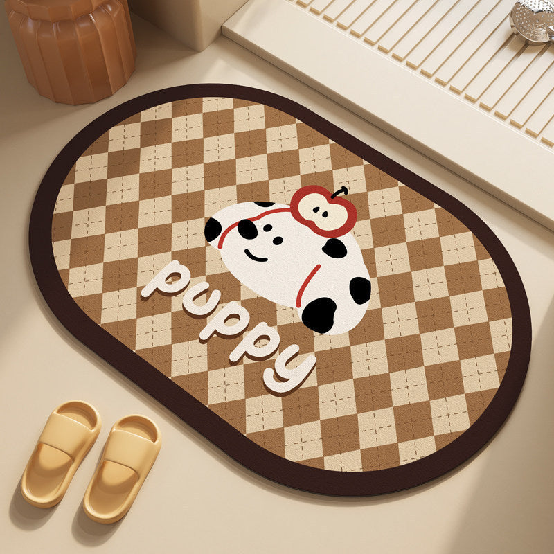 Fun Animal-Themed Bath Mat | High & Bury