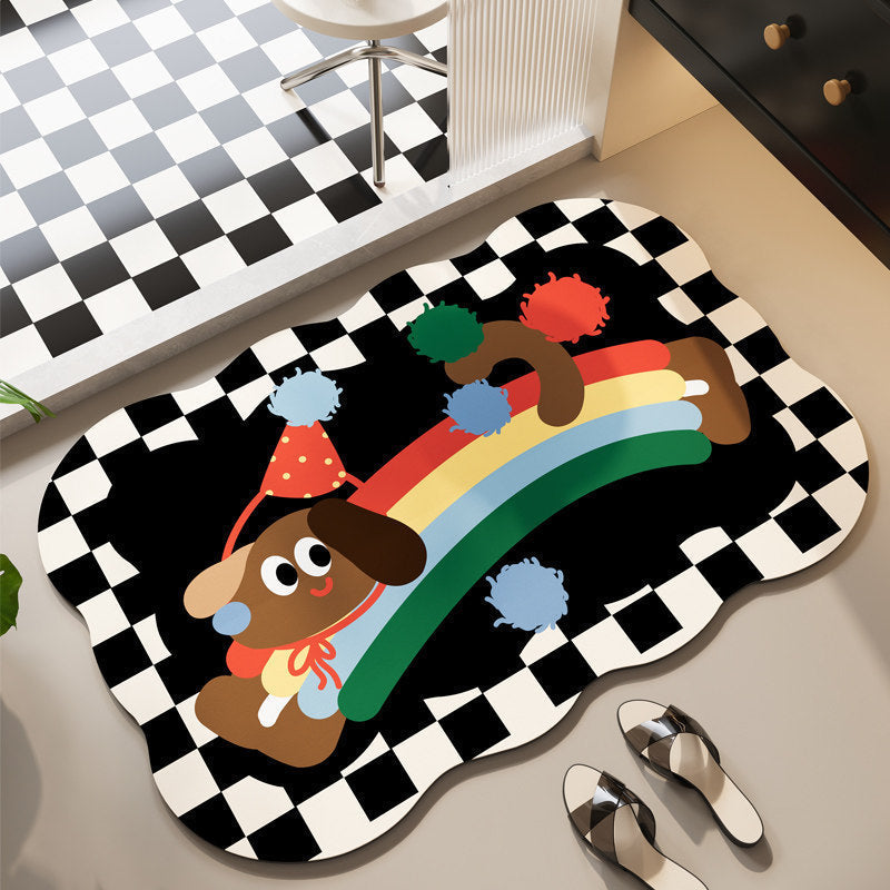 Fun Animal-Themed Bath Mat | High & Bury