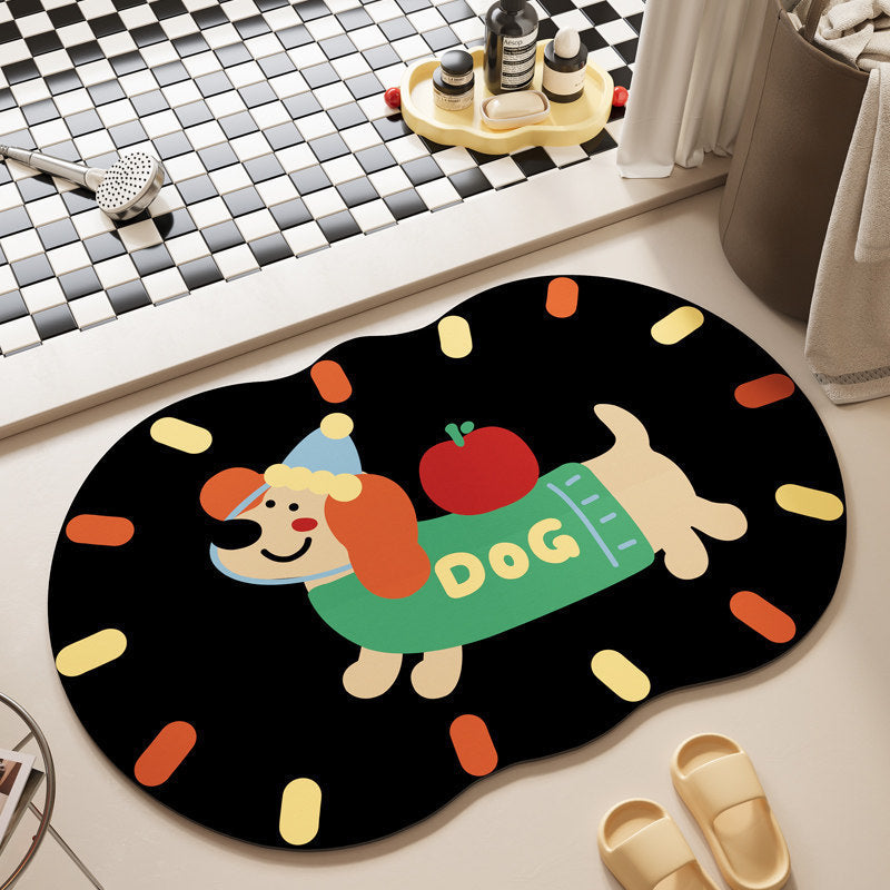 Fun Animal-Themed Bath Mat | High & Bury