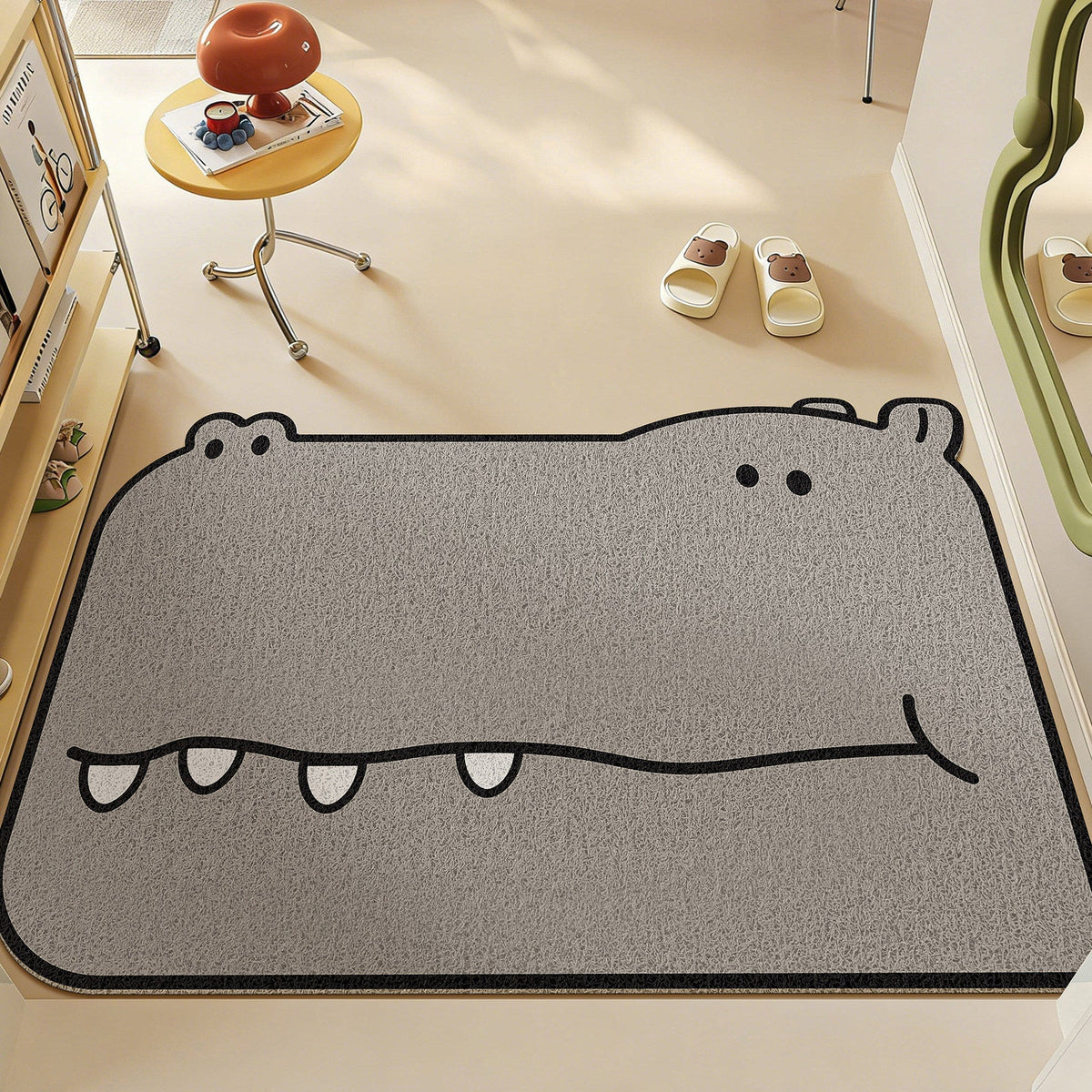 Fun Animal-Themed Plush Area Mat | High & Bury