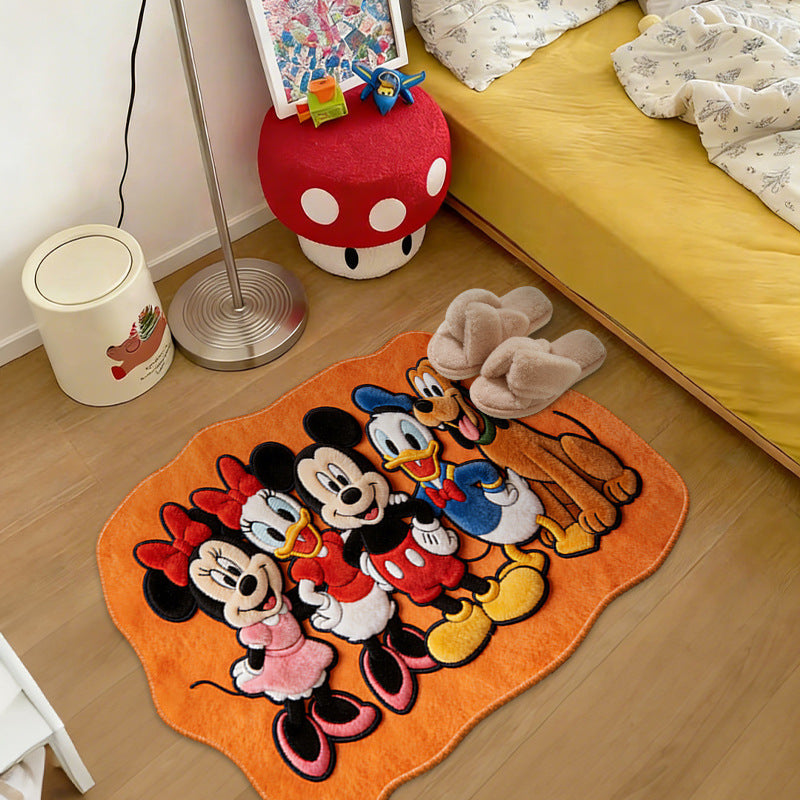 Fun Cartoon-Themed Plush Area Rug | High & Bury