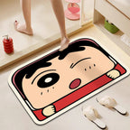 Fun Cartoon-Themed Plush Bath Mat | High & Bury