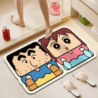 Fun Cartoon-Themed Plush Bath Mat | High & Bury