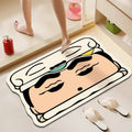Fun Cartoon-Themed Plush Bath Mat | High & Bury
