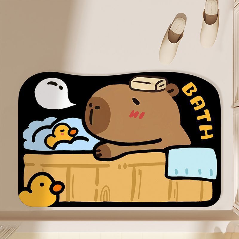 Fun Character Bath Mat | High & Bury