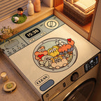 Fun Character-Themed Washing Machine Mat | High & Bury