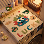 Fun Character-Themed Washing Machine Mat | High & Bury