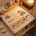 Fun Character-Themed Washing Machine Mat | High & Bury