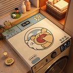 Fun Character-Themed Washing Machine Mat | High & Bury