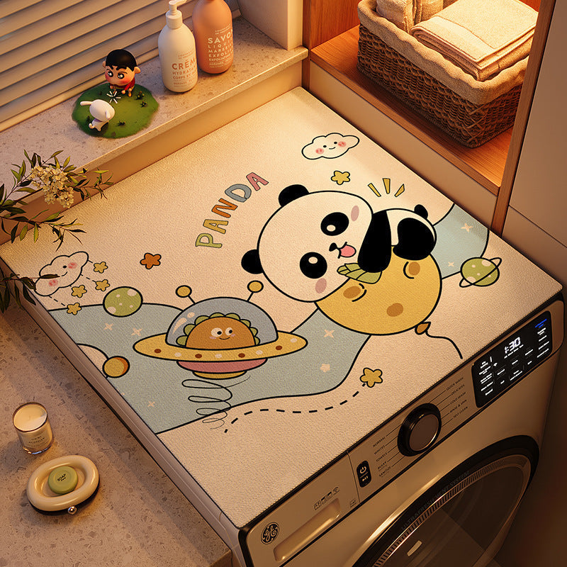 Fun Character-Themed Washing Machine Mat | High & Bury