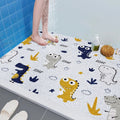 Fun Dinosaur-Themed Bathroom Mat | High & Bury