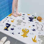 Fun Dinosaur-Themed Bathroom Mat | High & Bury