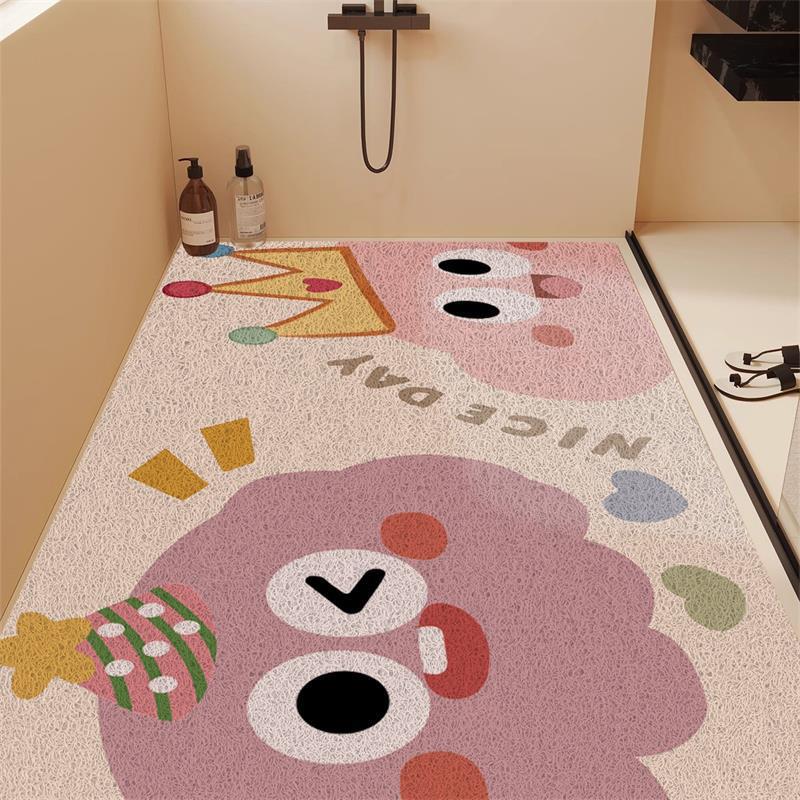 Fun Dinosaur-Themed Bathroom Mat | High & Bury