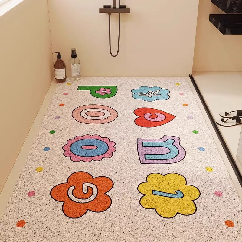 Fun Dinosaur-Themed Bathroom Mat | High & Bury