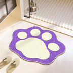 Fun Paw Print Bath Mat | High & Bury