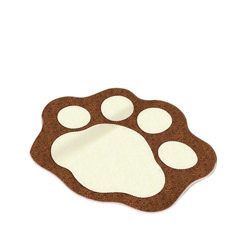 Fun Paw Print Bath Mat | High & Bury