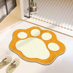 Fun Paw Print Bath Mat | High & Bury