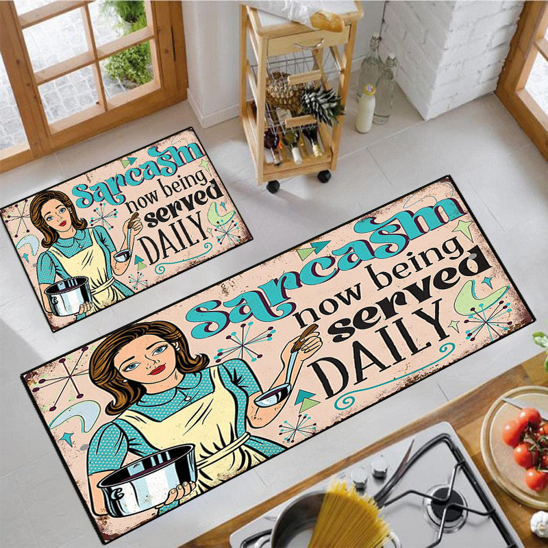 Fun Snack-Themed Kitchen Mat | High & Bury