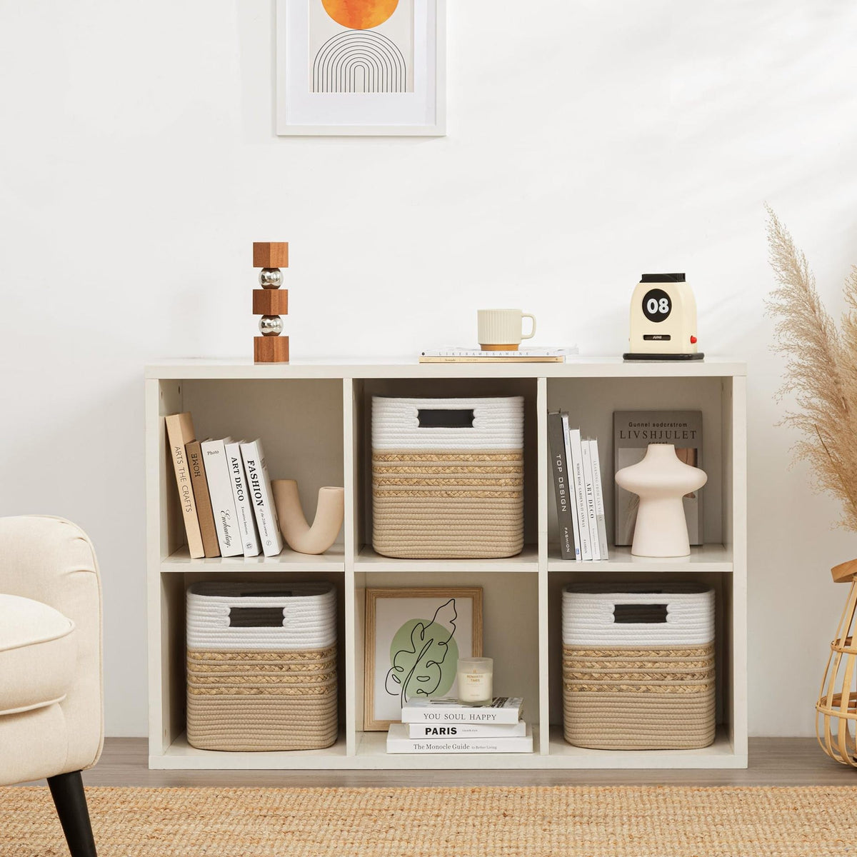 Functional Storage Basket with Carrying Handles | High & Bury
