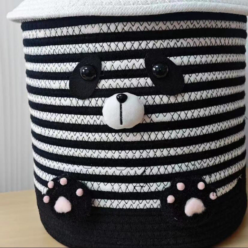 Funny Seat Pouf in Panda Design | High & Bury