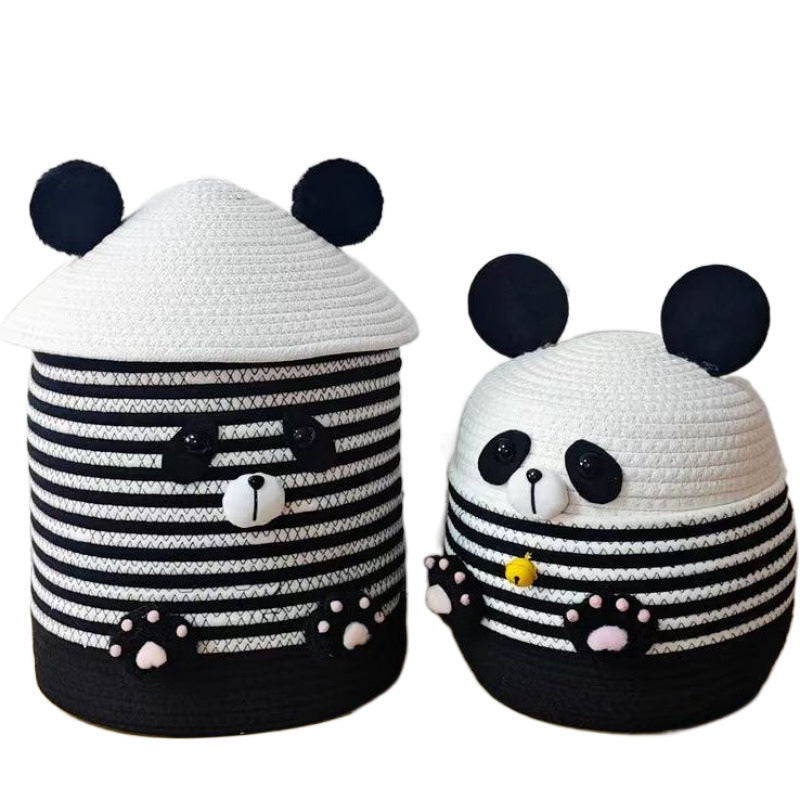Funny Seat Pouf in Panda Design | High & Bury