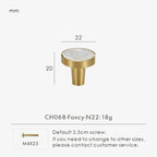 Galia Brass Knobs
