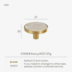 Galia Brass Knobs