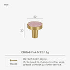 Galia Brass Knobs